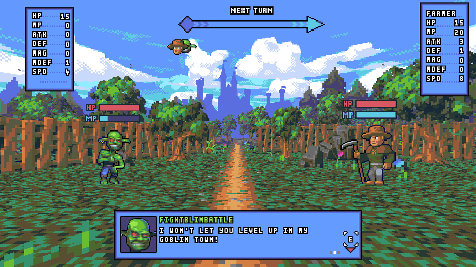 I Won't Let You Level Up In My Goblin Town screenshot #1