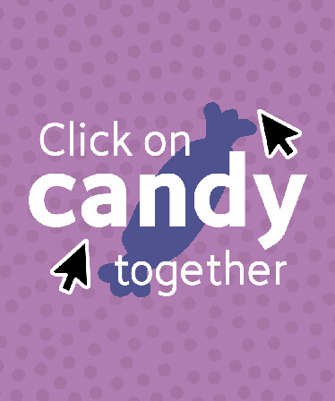 Click on candy together