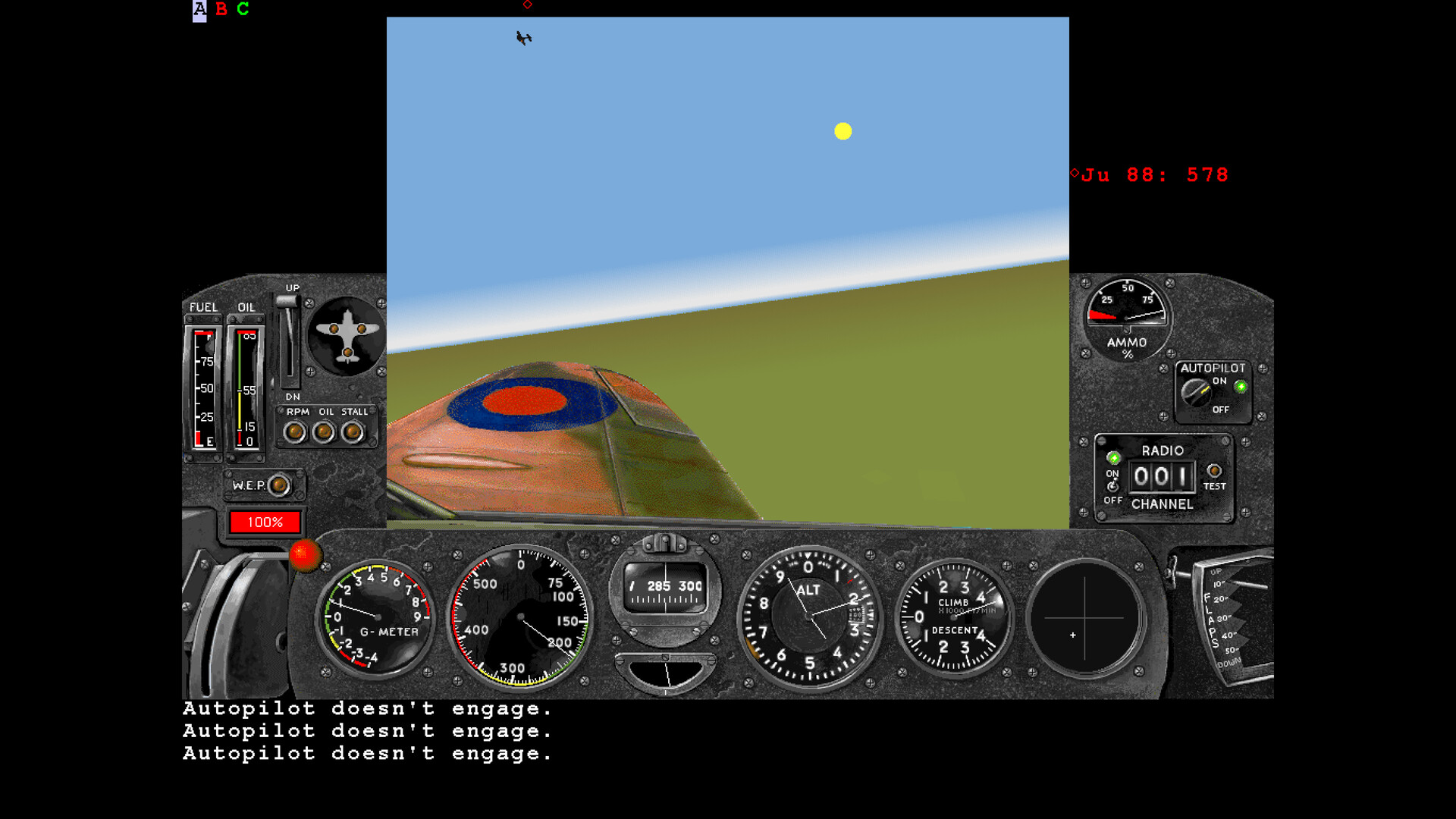 Air Warrior II screenshot #10
