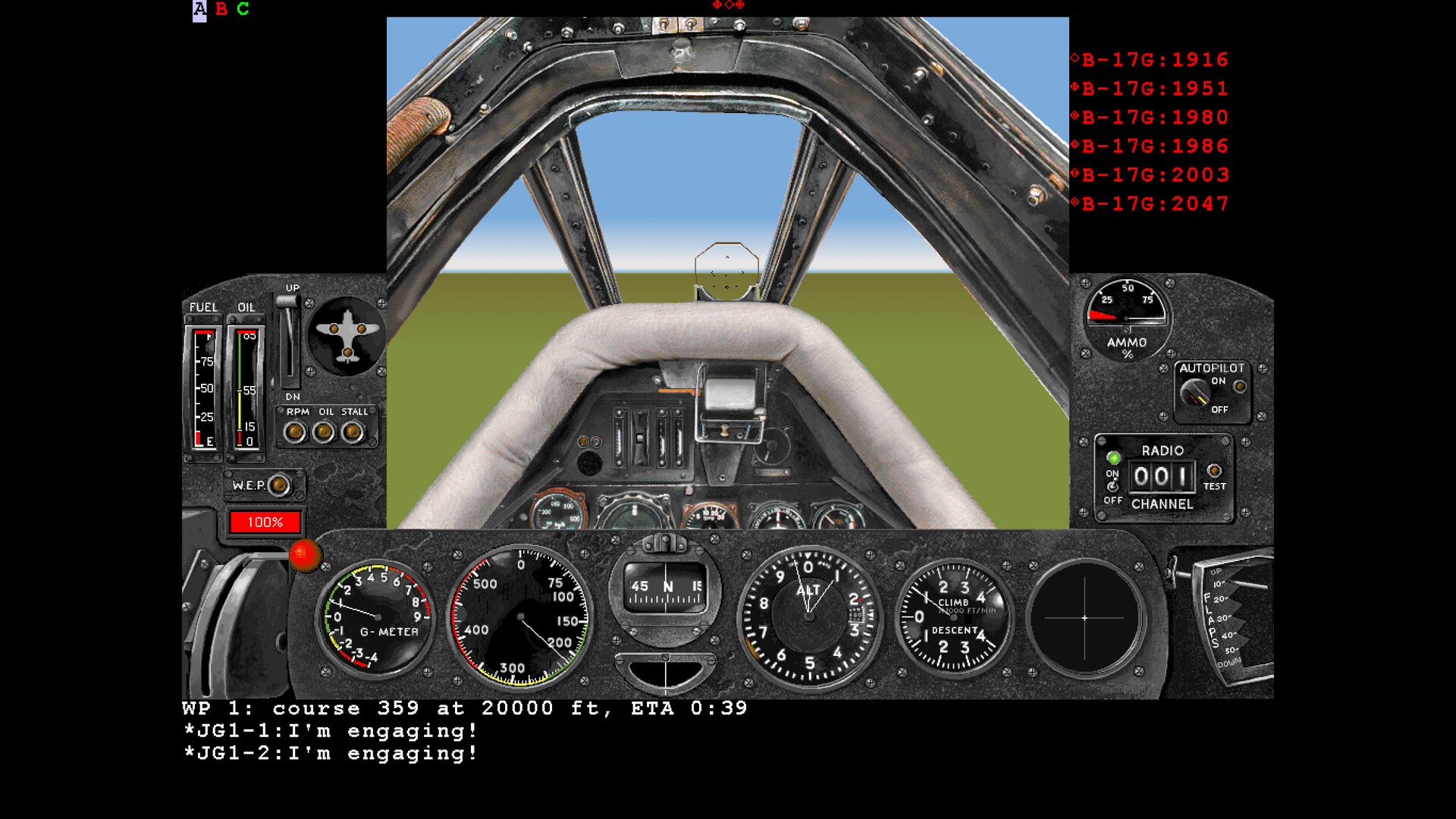 Air Warrior II screenshot #5