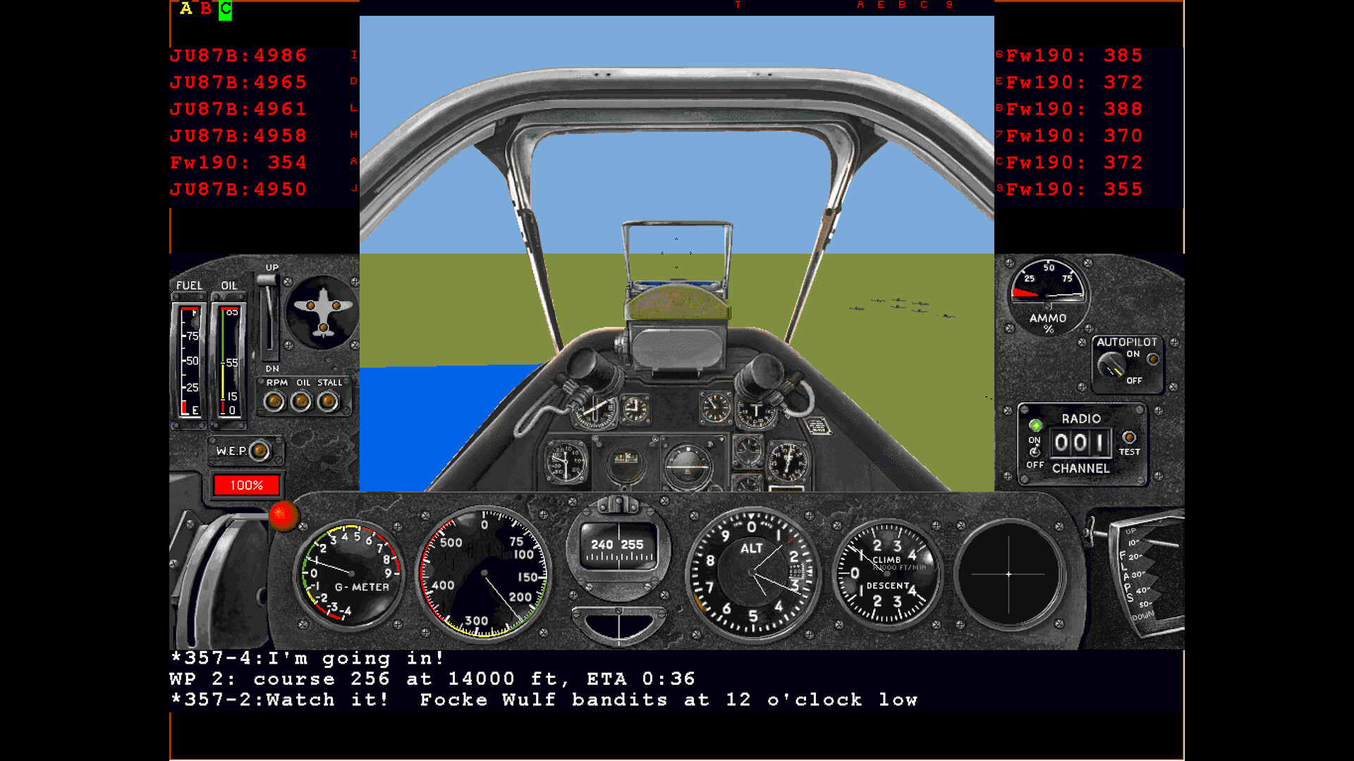 Air Warrior III screenshot #11