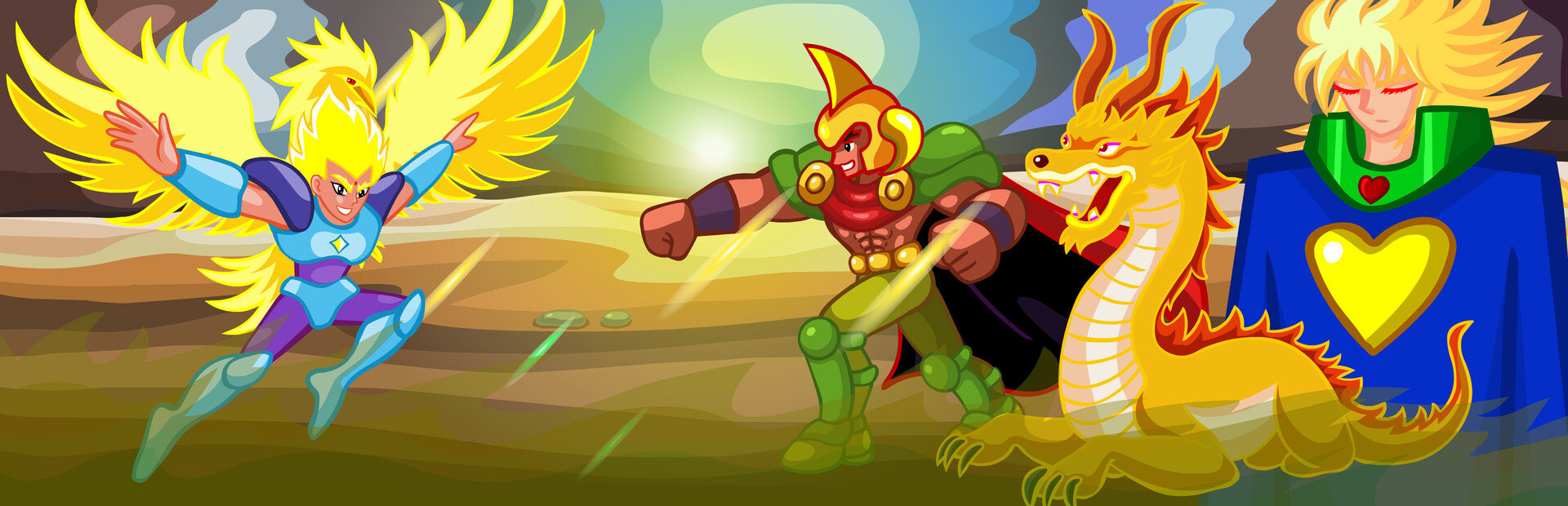 Dragon and Phoenix