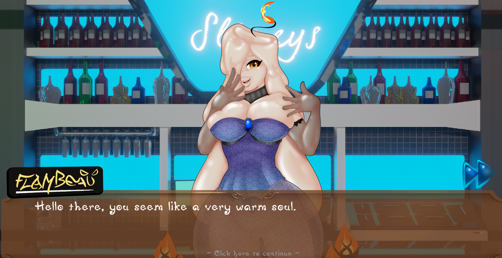 Slime Girl Smoothies - Flambeau's Wax Play screenshot thumbnail screenshot 3