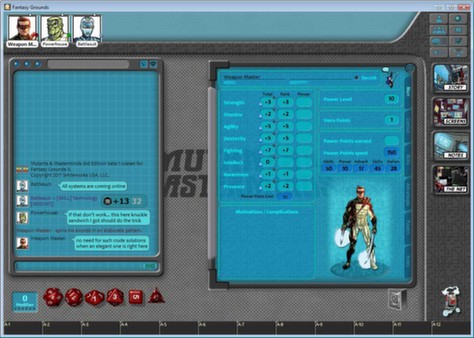 Fantasy Grounds - Mutants & Masterminds Ruleset