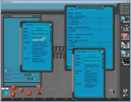 Fantasy Grounds - Mutants & Masterminds Ruleset
