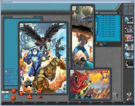 Screenshot z Fantasy Grounds - Mutants & Masterminds Ruleset