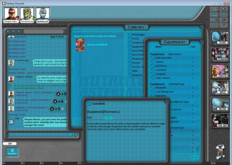 Fantasy Grounds - Mutants & Masterminds Ruleset