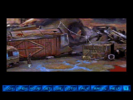 Screenshot z Tex Murphy: Martian Memorandum
