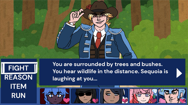 Screenshot of Ghost Party gameplay showing in-action mechanics
