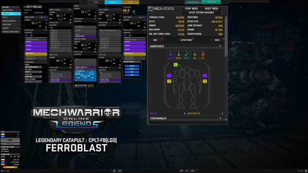 MechWarrior Online™ - Ferroblast Legendary Mech Pack