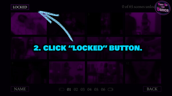 Shut Up and Dance: Special Edition - Gallery Unlocker