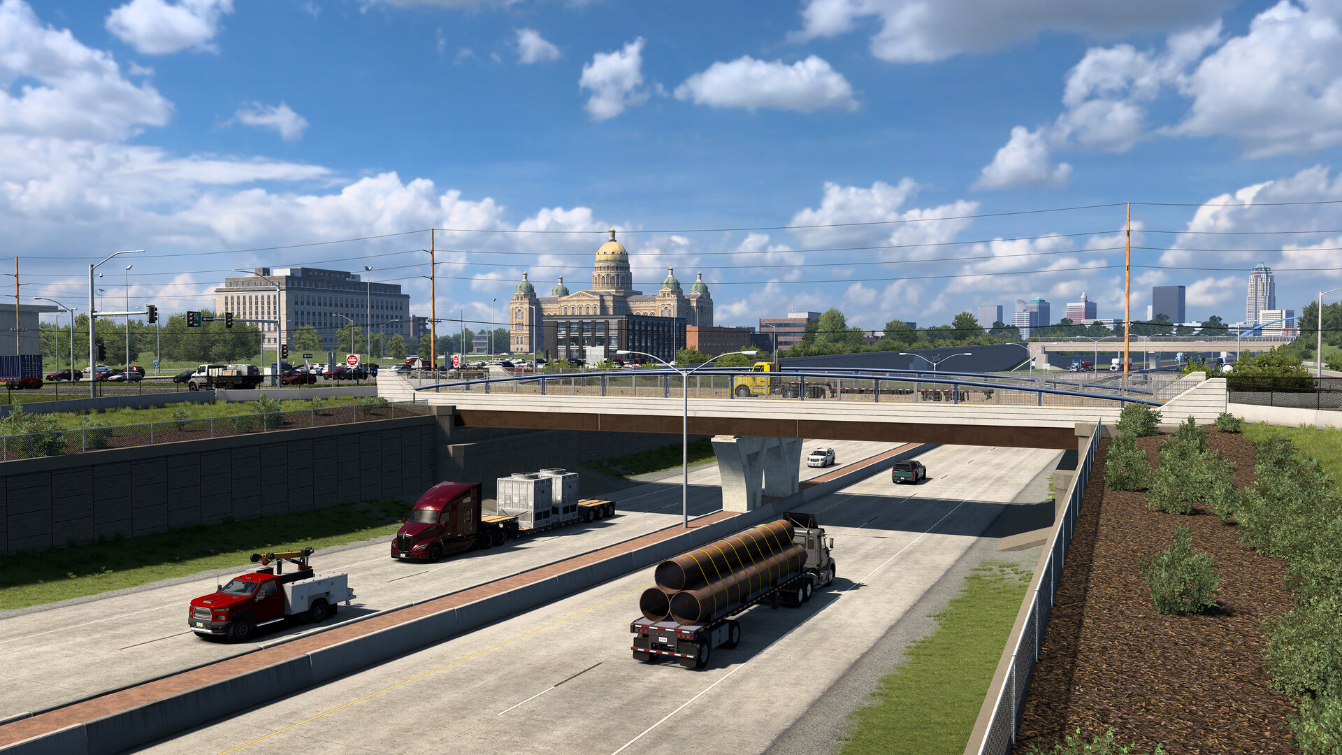 American Truck Simulator - Iowa — скриншот 1