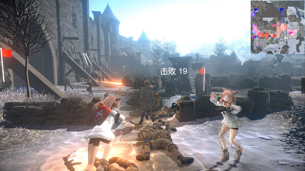 Bishojo Battlefield screenshot 1