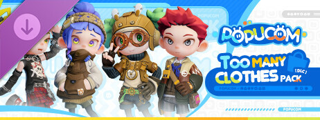 POPUCOM - Too Many Clothes Pack cover art