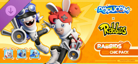 Steam cover for POPUCOM - Rabbids Chic Pack.