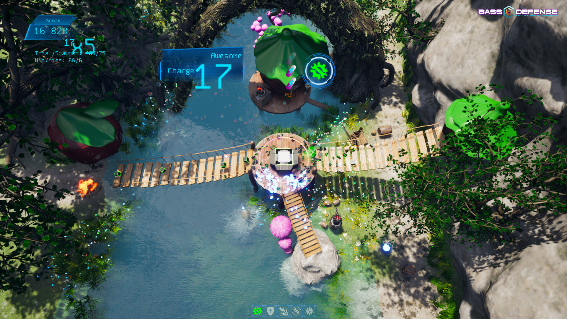 Bass Defense - Rhythm Meets Strategy screenshot 2