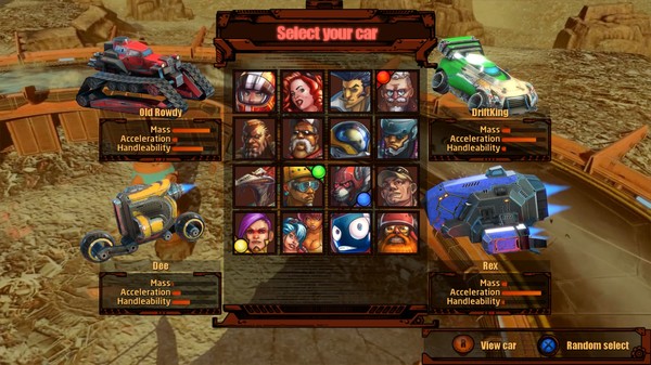 Screenshot z BlazeRush