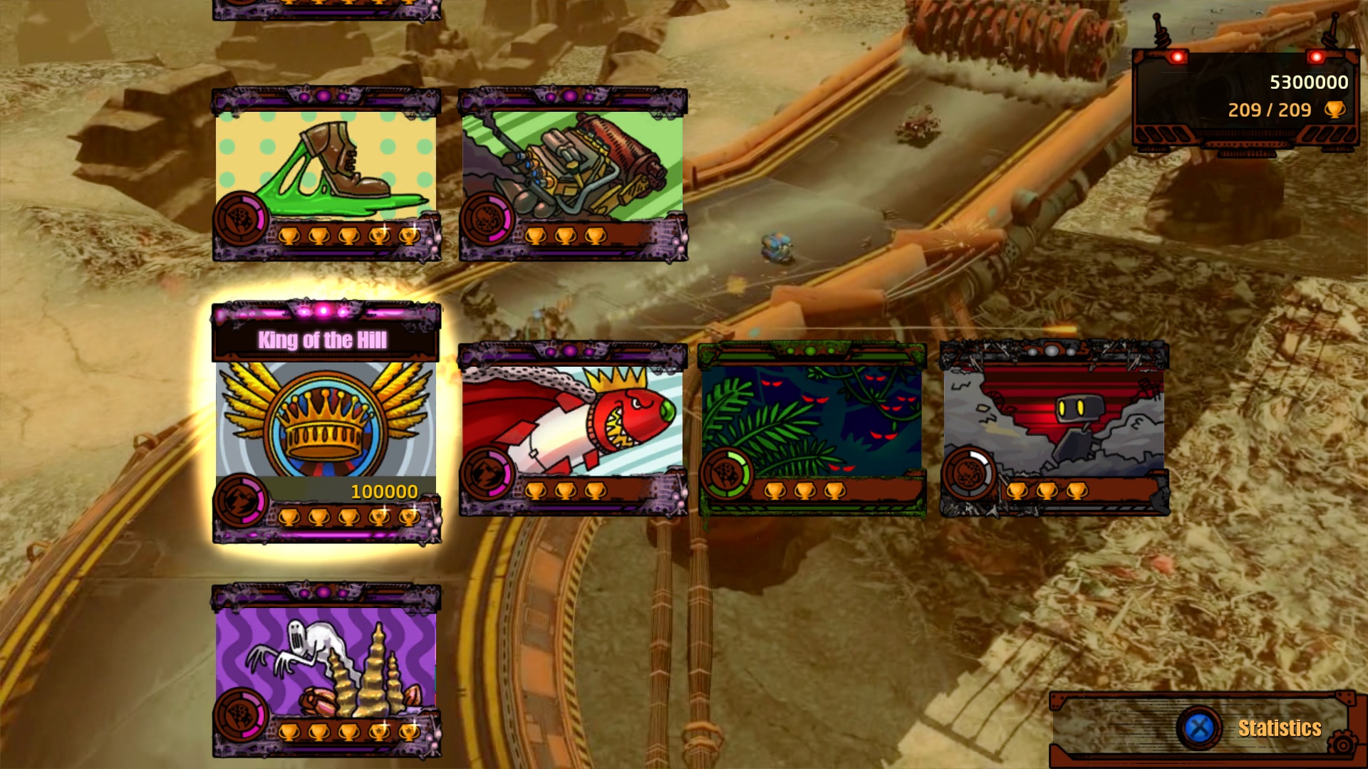 screenshot of BlazeRush 8