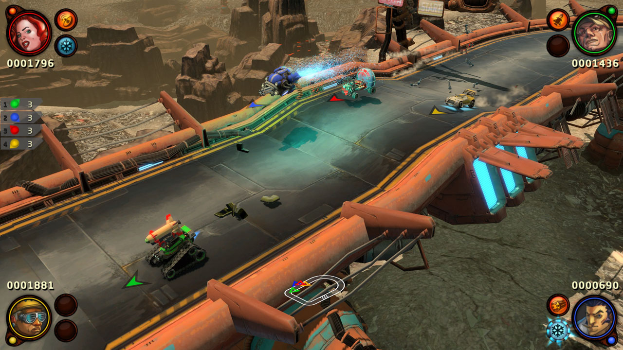 screenshot of BlazeRush 6