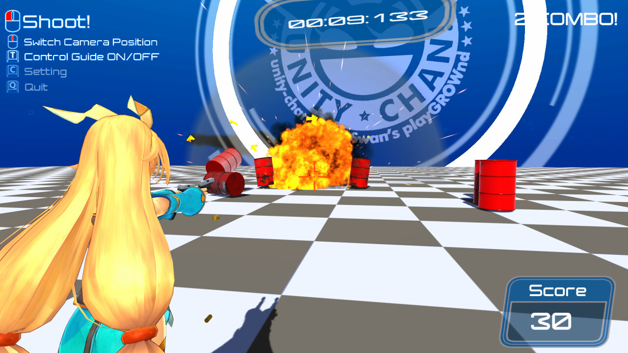 Unity-chan the SharpShooter! screenshot screenshot 6