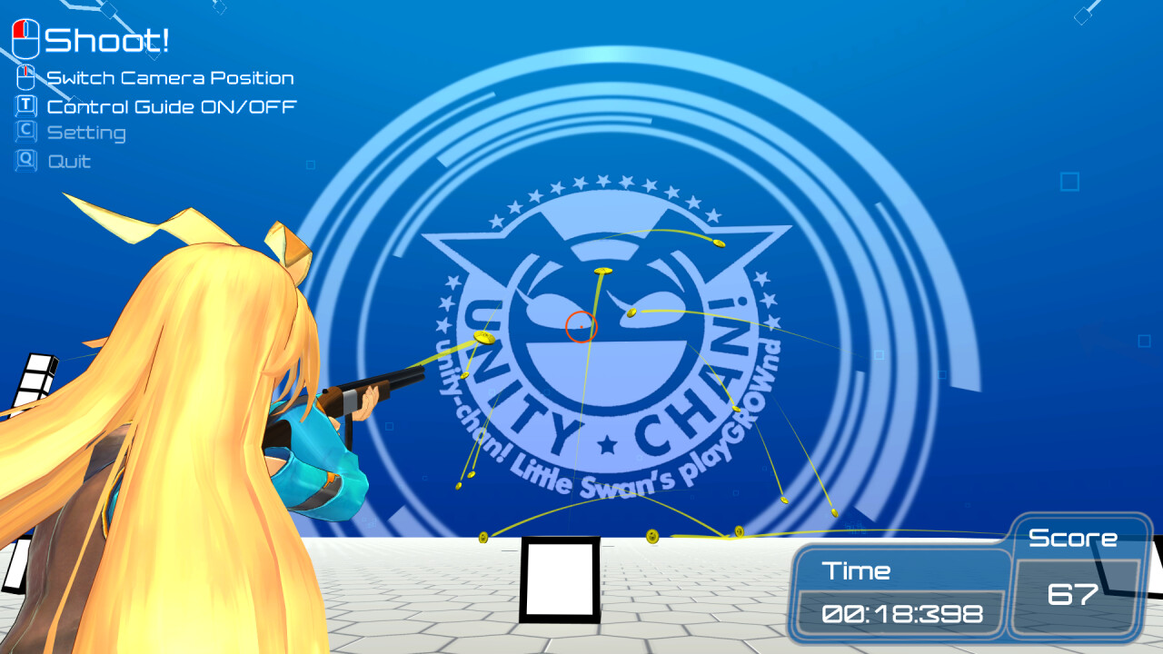 Unity-chan the SharpShooter! screenshot screenshot 5