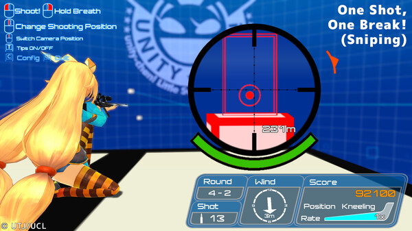 Screenshot 3 of Unity-chan the SharpShooter! - more gameplay footage