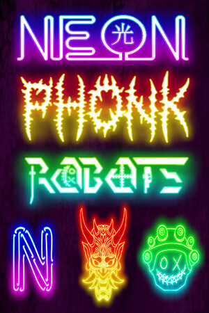 Neon Phonk Robots cover art