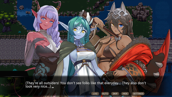 Stranger Maidens Please Protect Me! screenshot