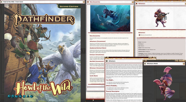 Fantasy Grounds - Pathfinder 2 RPG - Howl of the Wild for steam