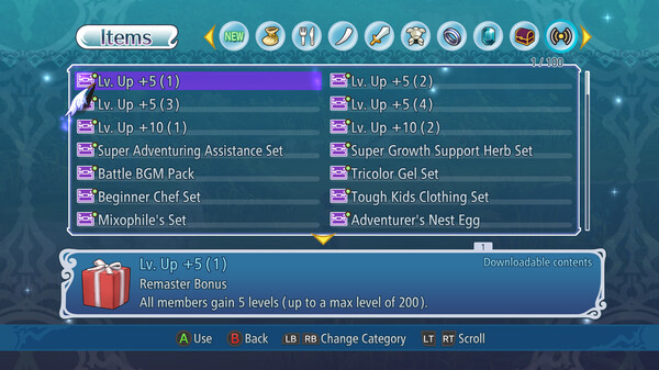 Tales of Graces f Remastered - Lv. Up+5 (1)