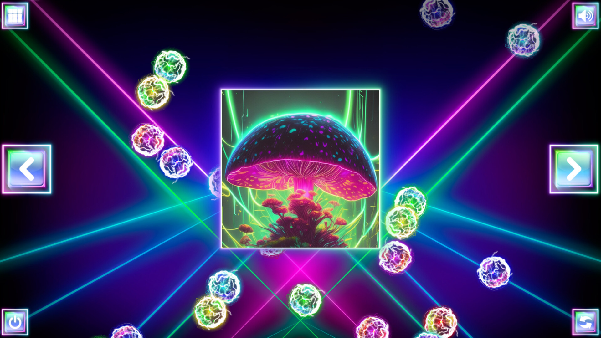 Neon Fantasy: Mushrooms screenshot 4