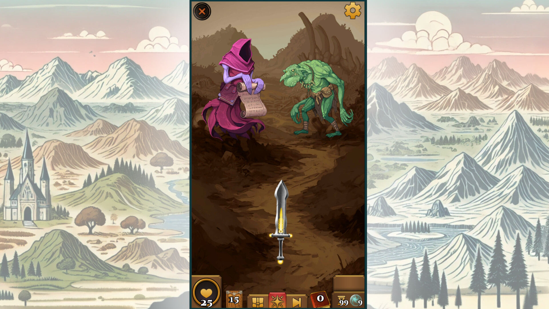 Worldseekers - Deckbuilding RPG screenshot #2