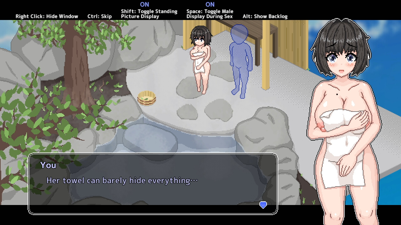 Secret Hot Springs Girl screenshot #2