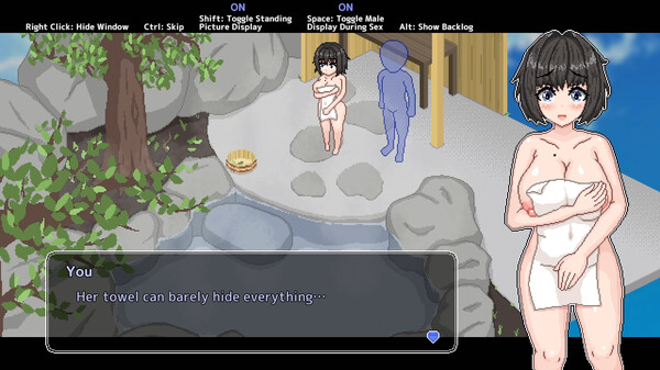 Secret Hot Springs Girl game for Linux 1