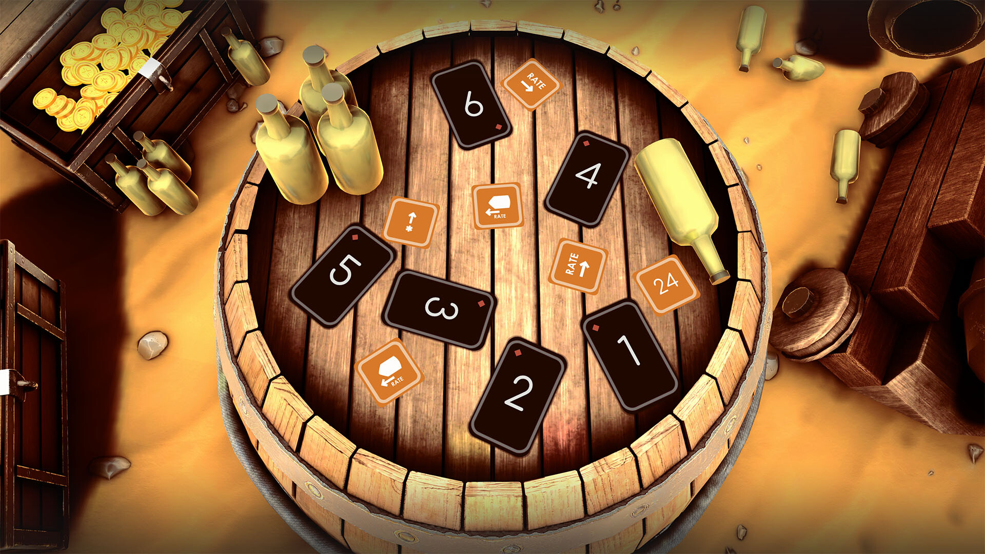 screenshot of 21Pirates Card Game 1