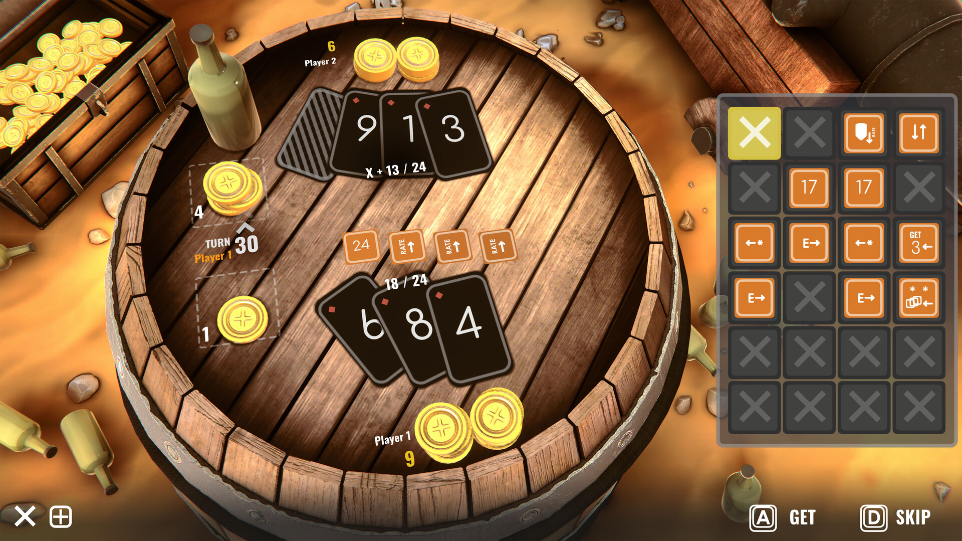 screenshot of 21Pirates Card Game 4