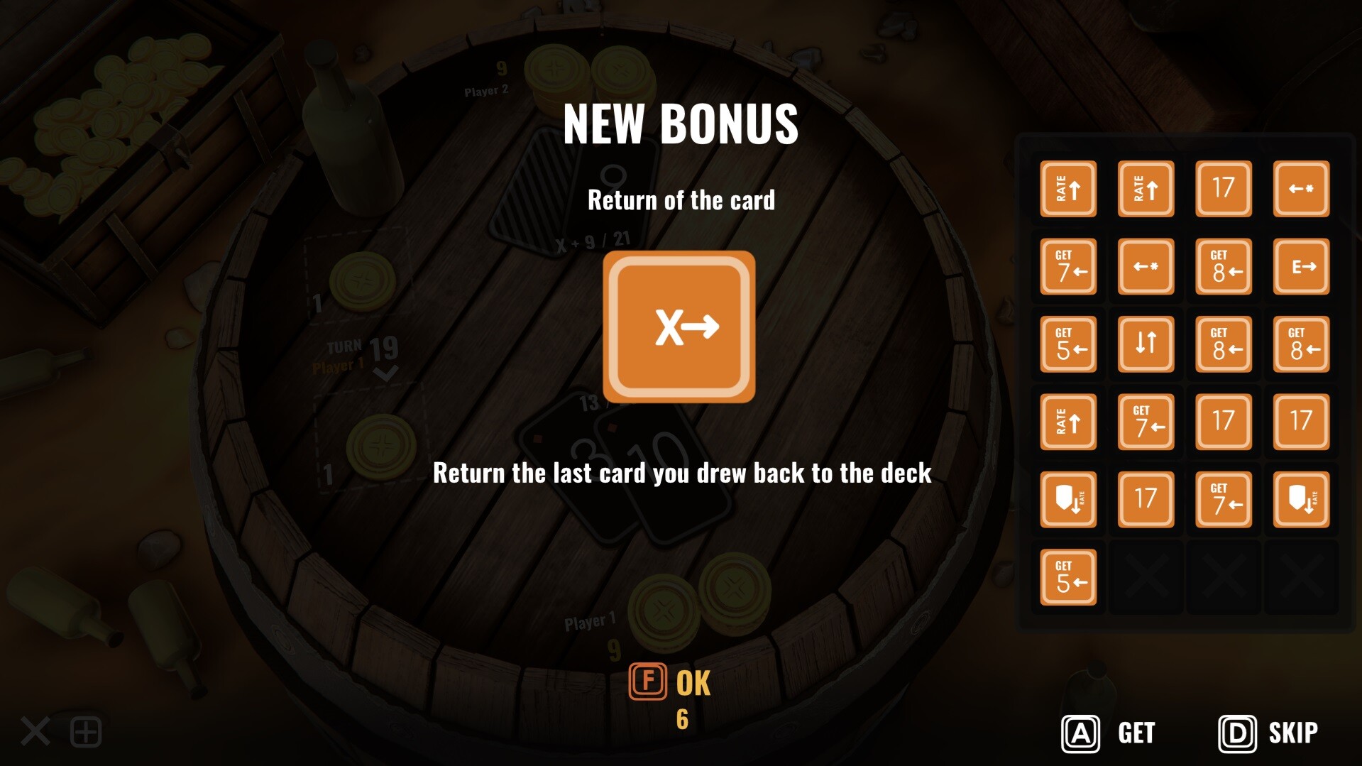 screenshot of 21Pirates Card Game 7