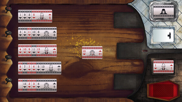 Скриншот 2 из игры Fangs & Faith Solitaire