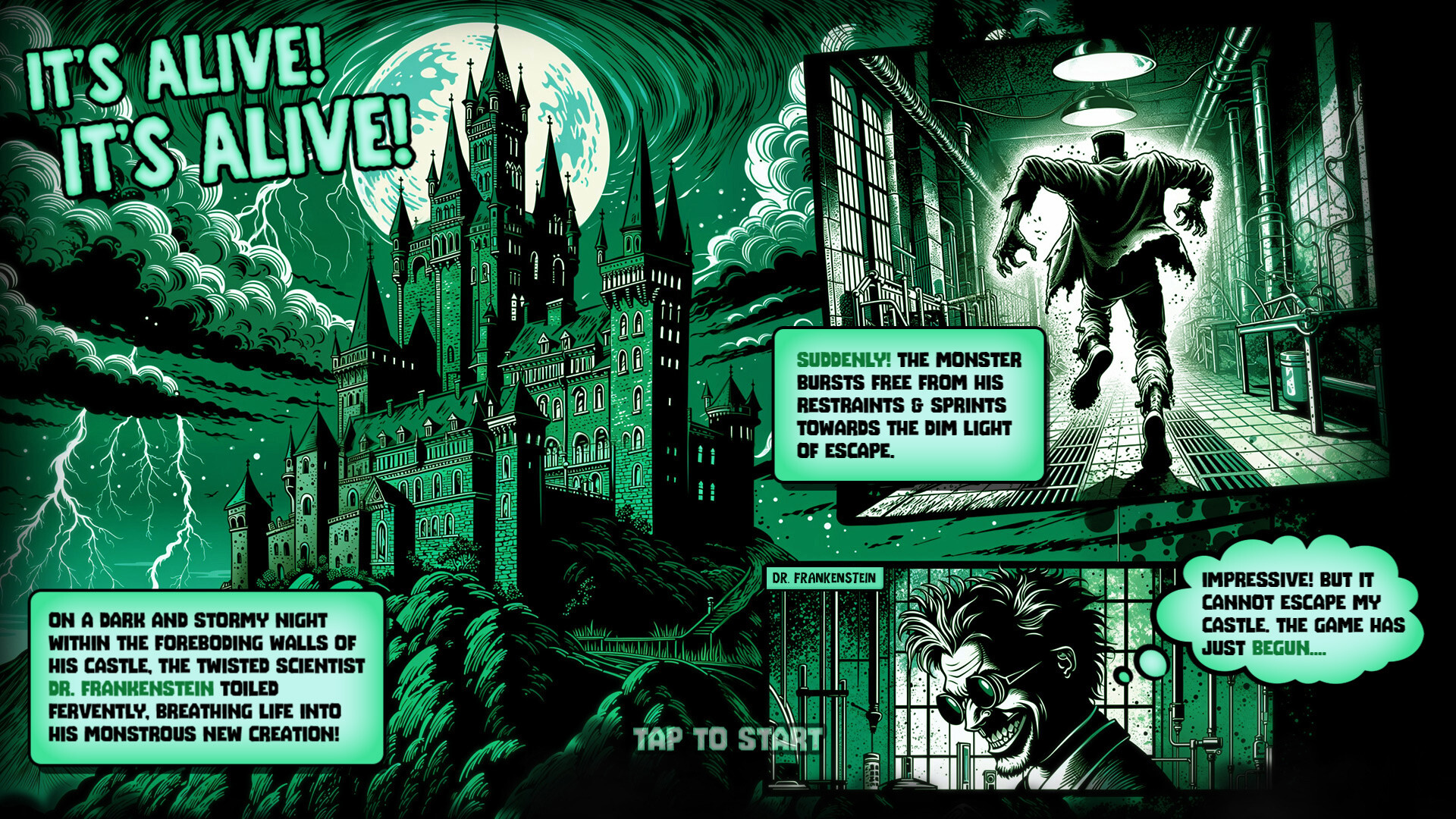 Escape From Frankenstein Game / フランケン Escape from Frankenstein | Board Game | BoardGameGeek