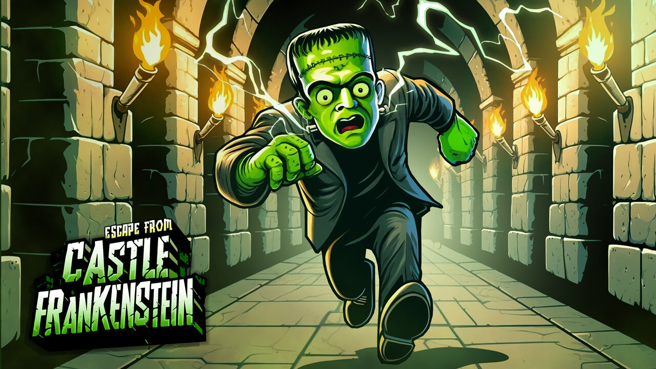 Escape From Frankenstein Game / フランケン Escape from Frankenstein Game - Waddingtons 1983 – The Games