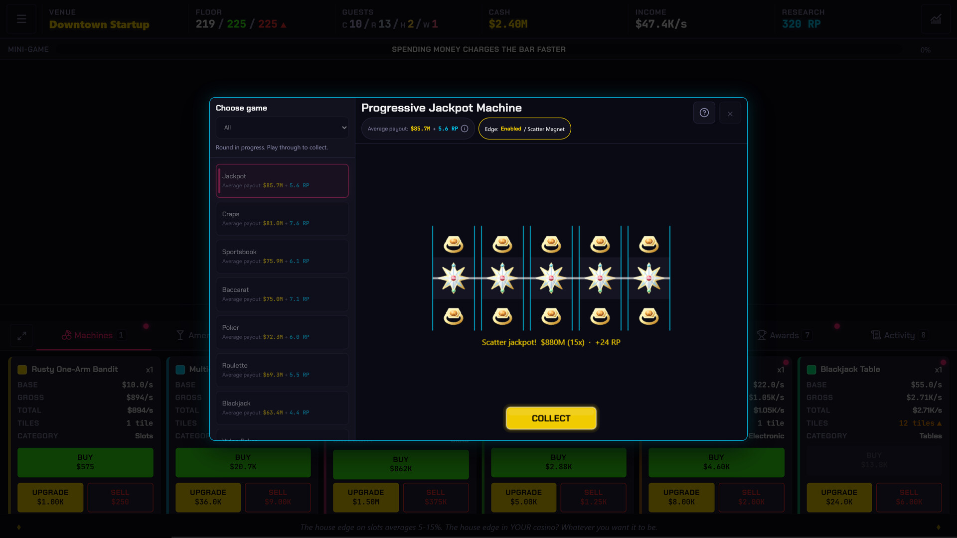Idle Casino Empire screenshot 2