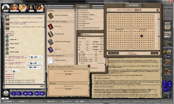 Screenshot z Fantasy Grounds - Rolemaster Classic Ruleset Screenshot z Fantasy Grounds - Rolemaster Classic Ruleset