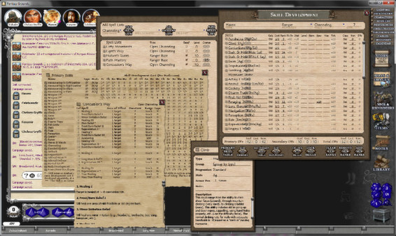 Screenshot z Fantasy Grounds - Rolemaster Classic Ruleset Screenshot z Fantasy Grounds - Rolemaster Classic Ruleset