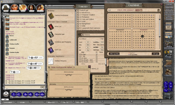 Screenshot z Fantasy Grounds - Rolemaster Classic Ruleset Screenshot z Fantasy Grounds - Rolemaster Classic Ruleset