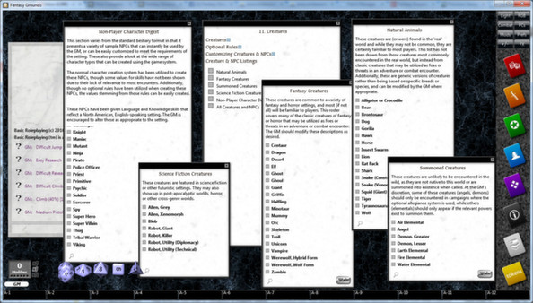 Screenshot z Fantasy Grounds - Basic Roleplaying (BRP) Ruleset Screenshot z Fantasy Grounds - Basic Roleplaying (BRP) Ruleset