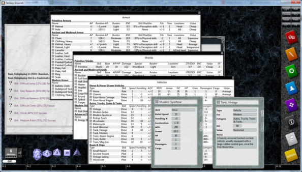 Fantasy Grounds - Basic Roleplaying (BRP) Ruleset
