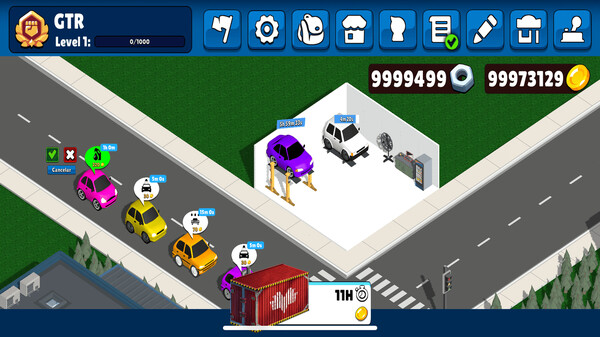 GTR - Garage Town Racing screenshot 1