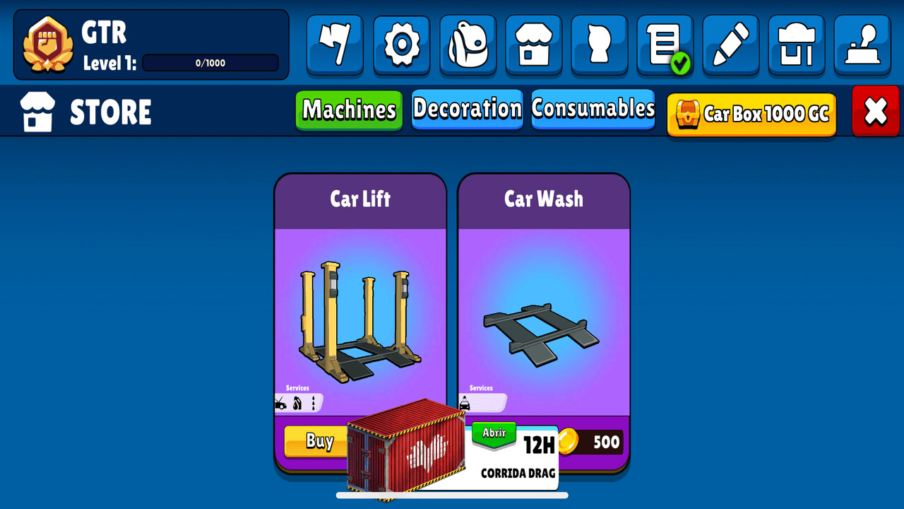 #2. GTR - Garage Town Racing (Steam) De: Messier Games - AU