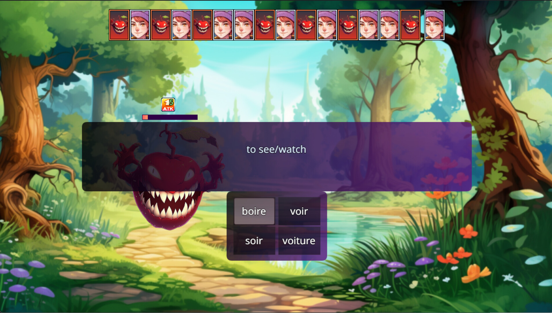 WonderLang French screenshot #4