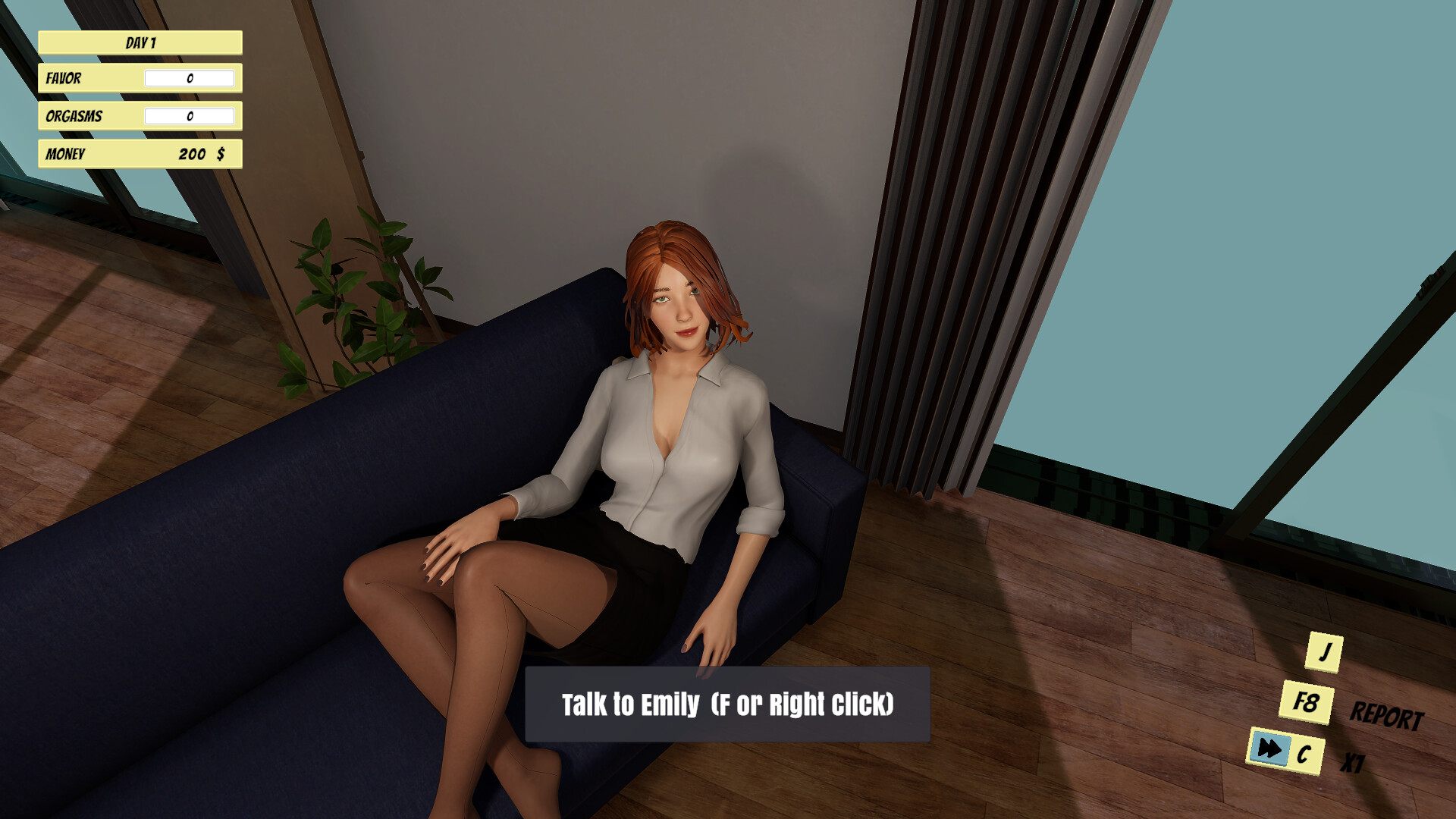 Femdom Wife Game - Emily